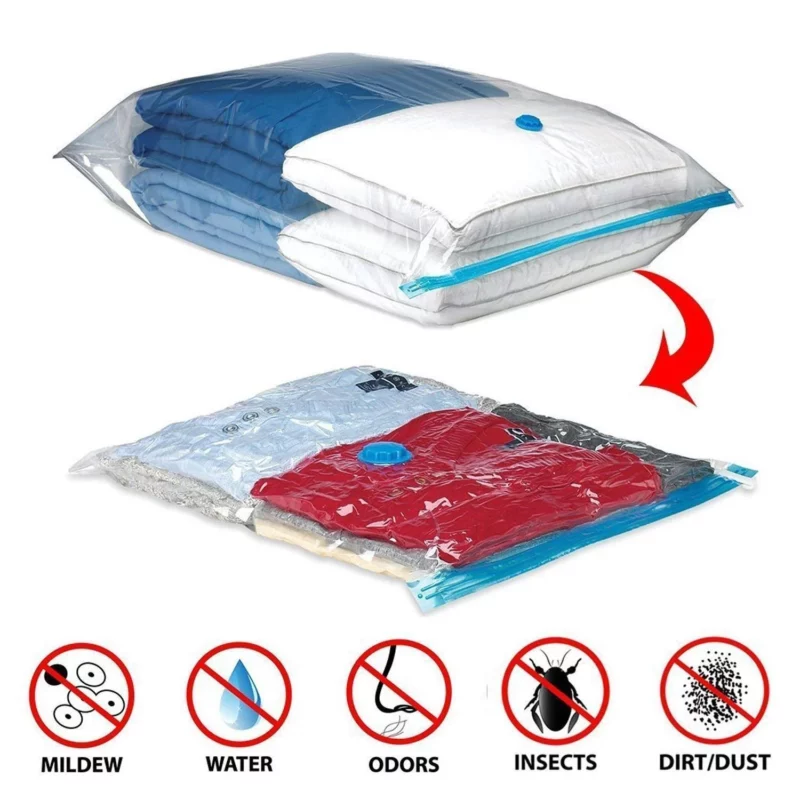 Reusable Vacuum Bags with Pump4