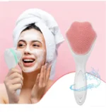 silicone face cleaning brush