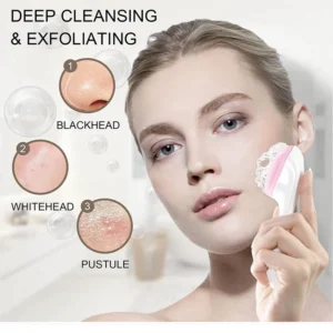 silicone facial brush