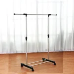 Single‑Pole Clothes Hanger 3 clothes hanger rack with wheels