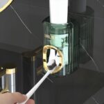 wall mounted toothpaste dispenser self adhesive