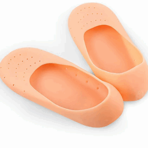 Silicone Gel Moisturizing Sock Prevent Foot Heel Crack Shoes