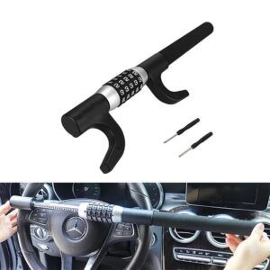 Password-Protected Steering Wheel Anti-Theft Lock – High-Security Car Lock