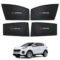 KIA Sportage High Quality Sun Shade with Logo 4Pcs - Black - 2020-21