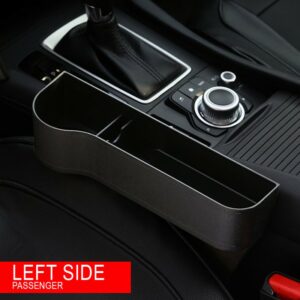 Multifunctional Car Seat Gap Organizer With Cup Holder - Passenger Side