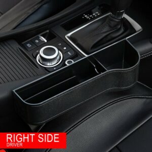 Multifunctional Car Seat Gap Organizer With Cup Holder - Driver Side