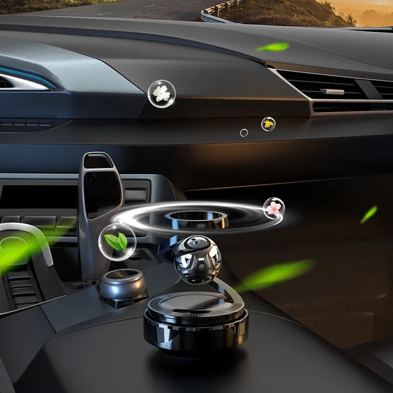 Car Air Freshener Packaging - Solar Powered Diffuser