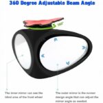 Clear Rearview with Blind Spot Mirror Installed
