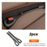 unboxed car seat gap filler on dashboard
