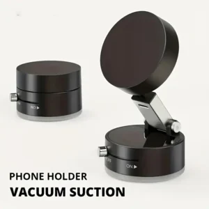 Car Phone Holder with Strong Vacuum Suction Cup – Dashboard Mount, Adjustable & Universal Fit