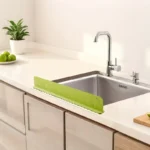 Silicone Sink Water Splash Guard – Flexible Countertop Barrier for Kitchen & Bathroom