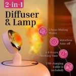 ambient sunset lamp with humidifier