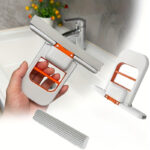 Portable Mini Sponge Mop – Foldable Self-Squeeze Compact Mop Tool 5 hand mop sponge washable