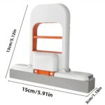 Portable Mini Sponge Mop – Foldable Self-Squeeze Compact Mop Tool 6 mini mop bathroom kitchen cleaning tool