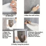 Wall Mounted Cabinet Storage 5 bathroom/kitchen wall cabinet 2‑tier