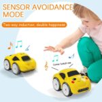 RC toy car with induction sensor