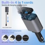 auto charger multi cable for smartphone