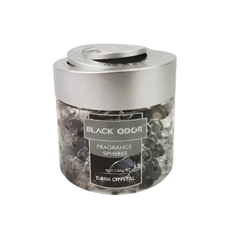 Black Odor Fragrance Spheres Air Freshener Dark Crystal