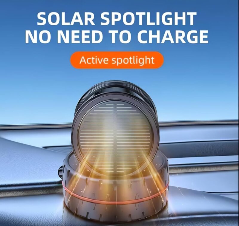 solar car air freshener wheel hub style