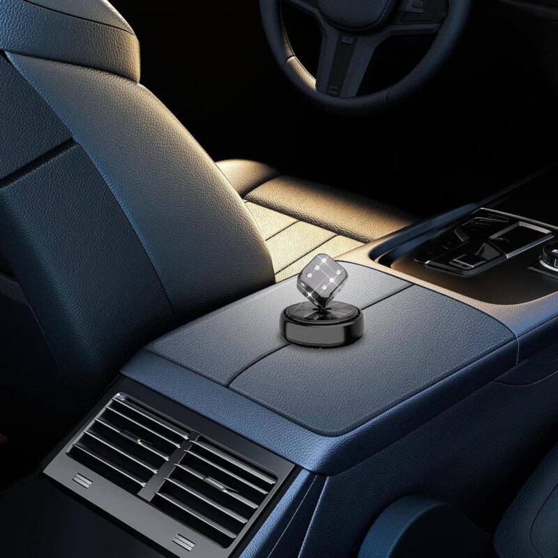 rotating perfume diffuser for car dashboard