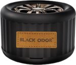 Lucky Wheel Car Air Freshener – Black Odor Gel Dashboard Perfume 1 black odor dashboard car perfume