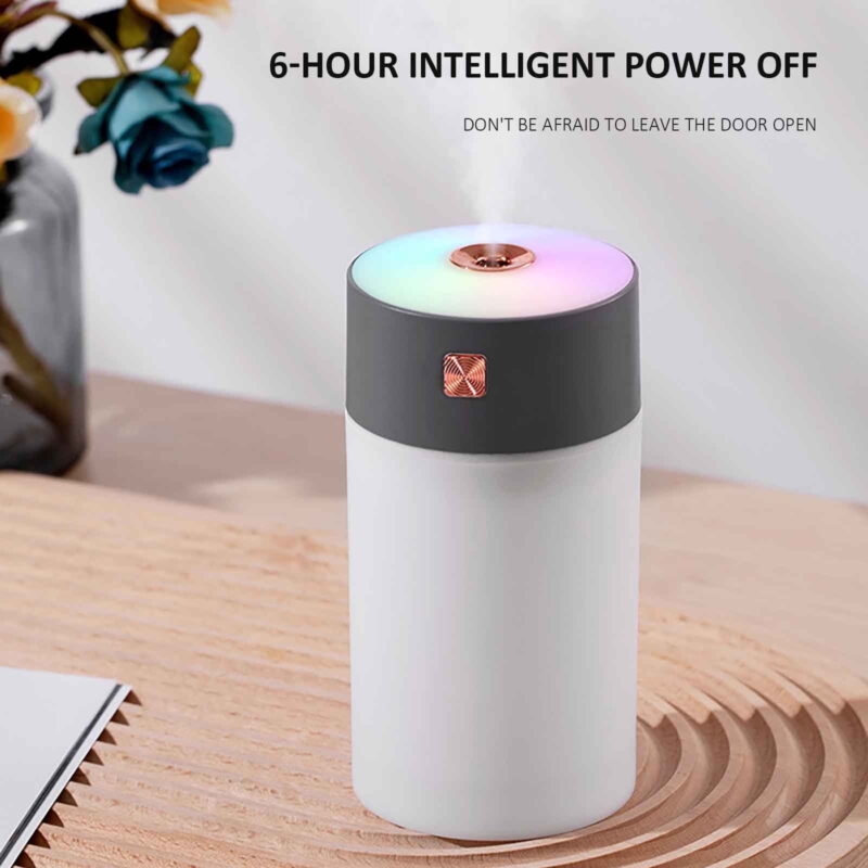 Rainbow Cup Car Humidifier Usb Mini Mist Air Diffuser 2