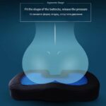 U-Shape Gel Seat Cushion 3 u-shaped cushion for tailbone pain relief