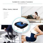 U-Shape Gel Seat Cushion 6 u-shape seat cushion for lower back support