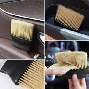 Wet Dry Bristles Car Interior Dust Cleaning Brush 2