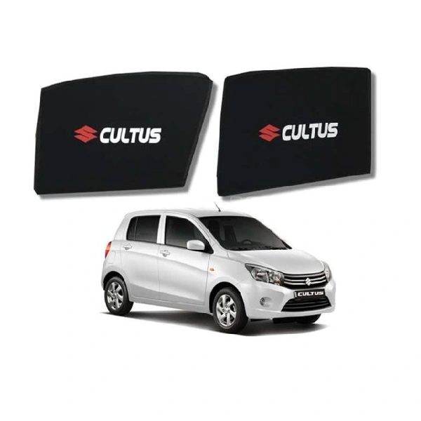 Suzuki-Cultus-High-Quality-Sun-Shade-with-Logo-4Pcs-E28093-Black-E28093-2017-2021 Suzuki Cultus High Quality Sun Shade with Logo 4Pcs E28093 Black E28093 2017 2021