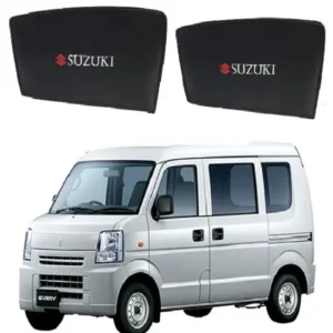 Suzuki Every High Quality Sun Shade with Logo 6Pcs – Black – 2005-2018