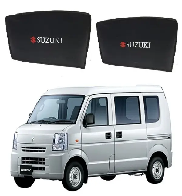 Suzuki Every High Quality Sun Shade with Logo 6Pcs E28093 Black E28093 2005 2018