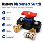 Universal Car Battery Disconnect Switch with Copper Terminal