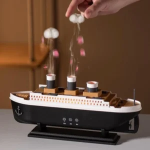 Titanic Ship Design Humidifier Aroma Diffuser – Decorative Ultrasonic Mist Maker for Home Office 2