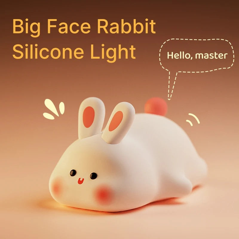 Rechargeable Rabbit Night Lamp