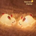 Rechargeable Rabbit Night Lamp