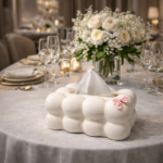 Bubble Design Tissue Box – Decorative Bubble-Shaped Tissue Holder