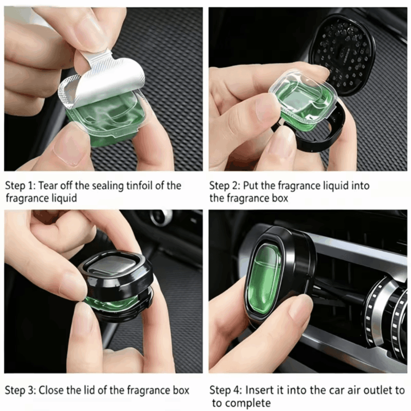 Car Air Vent Freshener – Long-Lasting Car Fragrance & Vent Clip