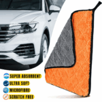 Car Cleaning Cloth – 800 GSM Plush Microfiber Towel, 40 × 40 cm