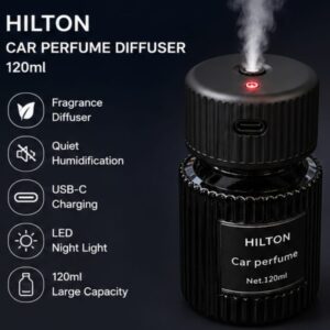 Hilton 120ml Car Perfume Diffuser