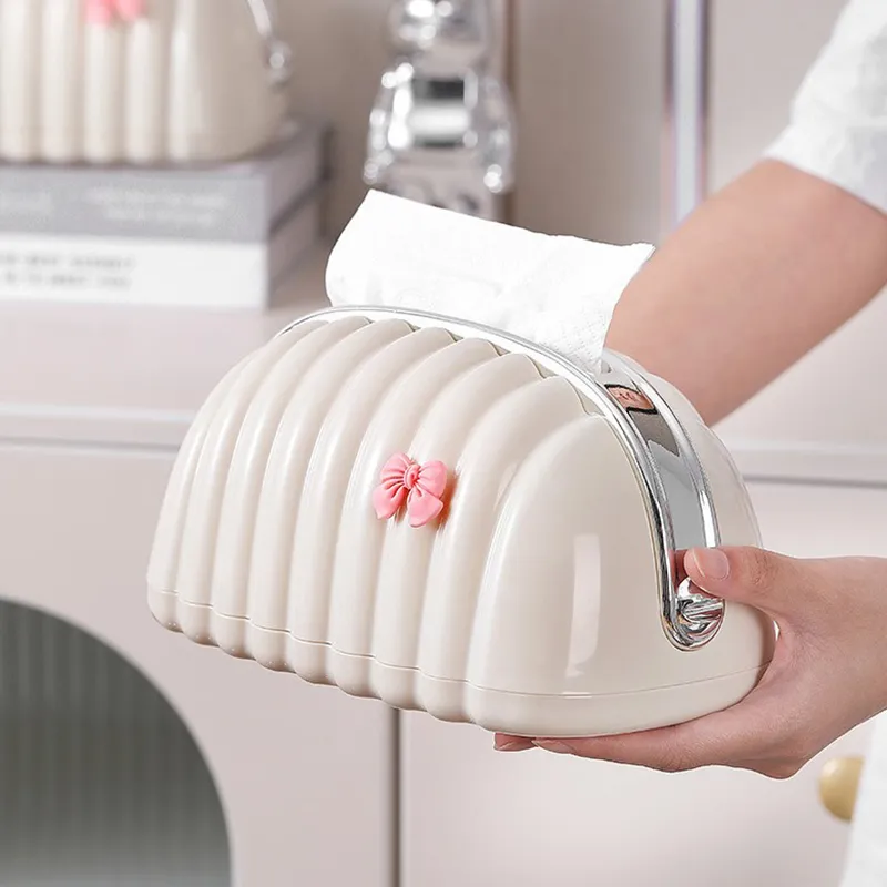Shell Design Tissue Box – Decorative Shell-Shaped Tissue Holder
