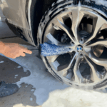 Tyre Wheel Cleaning Brush – Soft Microfiber Car Detailing Brush for Rims & Tires