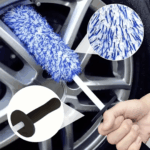 Tyre Wheel Cleaning Brush – Soft Microfiber Car Detailing Brush for Rims & Tires