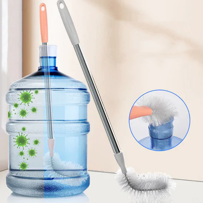 Water Can Washing Brush – Stainless Steel Rod for 19L Water Gallons